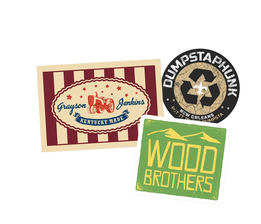 500 Standard Stickers